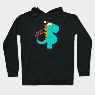 Ugly Christmas Merry Meh Mus Monster Hoodie